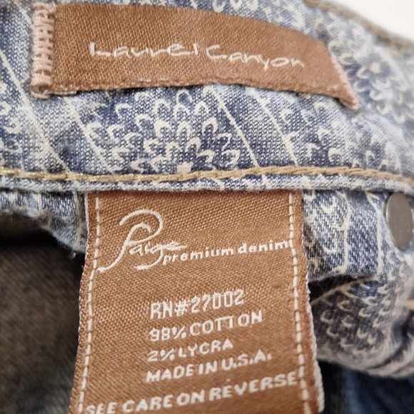 PAIGE Dark Blue Women's Jeans nwot - Picture 7 of 8